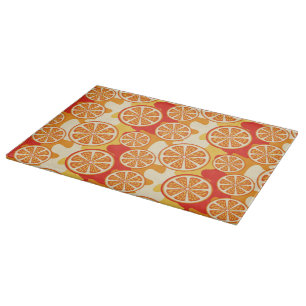 Retro Orange Citrus Mönster
