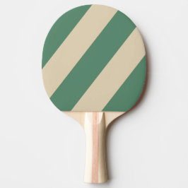 Retro Orange Feta Ränder Pingisracket