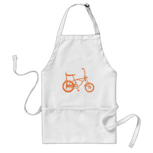 Retro Orange Krate Banana Seat Bike Förkläde