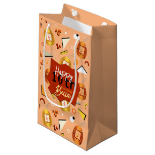 Retro Orange Tamagotchi Birthday