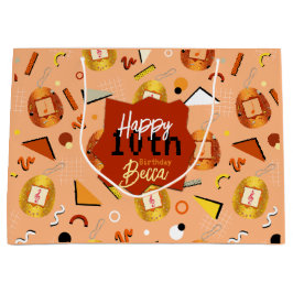 Retro Orange Tamagotchi Birthday