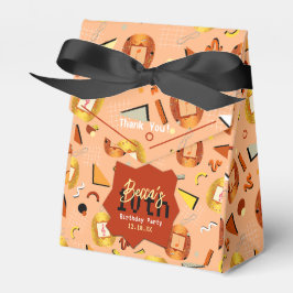 Retro Orange Tamagotchi Birthday Presentaskar