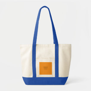 Retro Orange Textur – Sommarstämning Konst Tygkasse