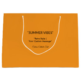 Retro Orange Texture – Summer Vibes Art