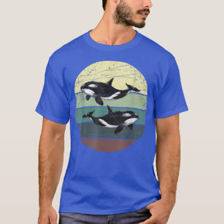 Retro Orca T Shirt
