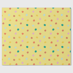 Retro Organic Polka Dot inspirerad av Handflatan V Presentpapper
