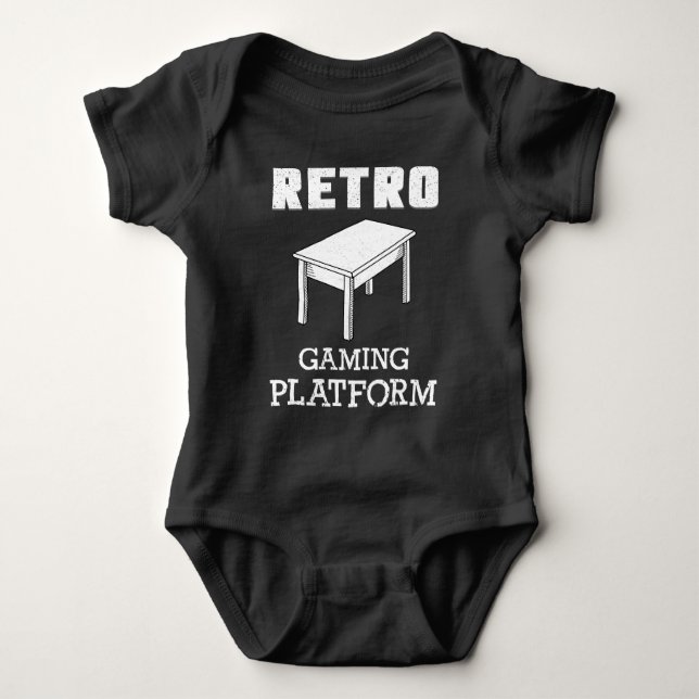 Retro original- dobbelparodi för stiger ombord t shirt (Framsida)