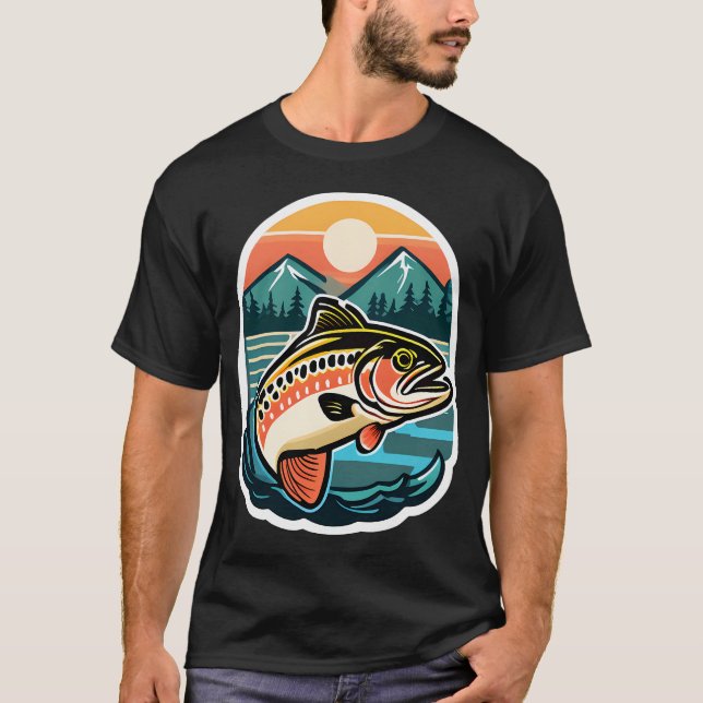 Retro Öring T Shirt (Framsida)