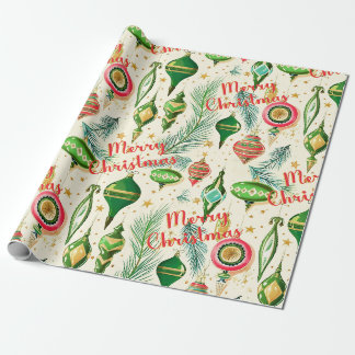 Retro Ornament Delight Presentpapper