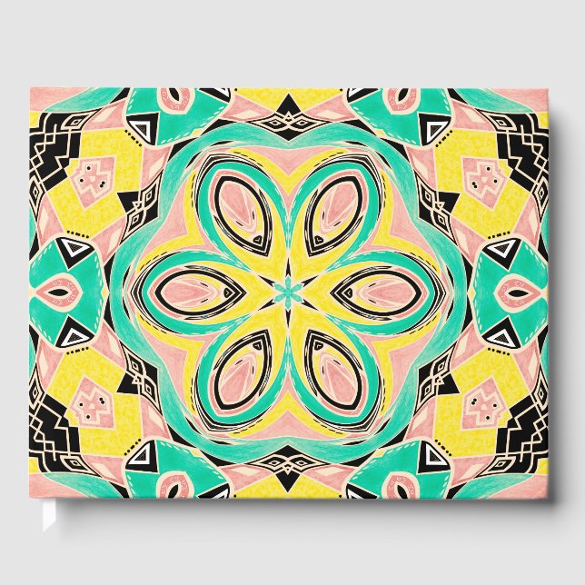 Retro-ornament Gästböcker (Framsida)