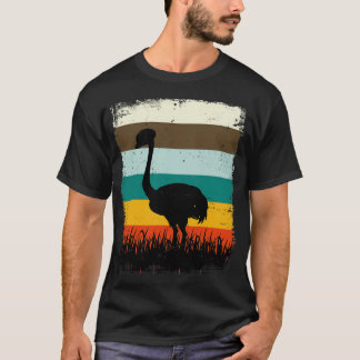 Retro Ostrich T Shirt