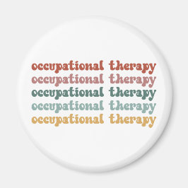 Retro OT-arbetsbehandling OT School Student Magnet