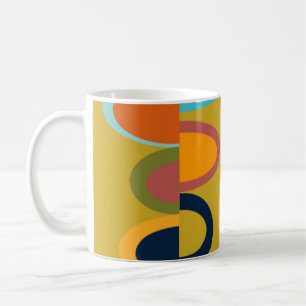 Retro-Ovaler Kaffemugg