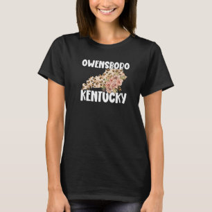 Retro Owensboro KY Kentucky City Apparel Souvenir T Shirt