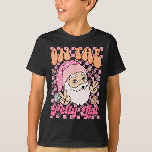 Retro på Petty List Roligt-jultomten T Shirt