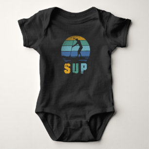 Retro Paddling SUP Ställstolpe Paddle Board T Shirt