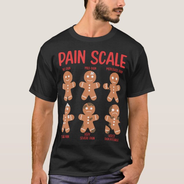 Retro Pain  Gingertea Trauma Nurse Christma T Shirt (Framsida)