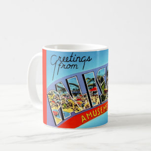 Retro Palisades Amusement Park Kaffemugg