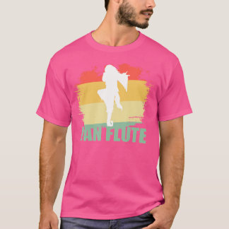 Retro Pan Flute T Shirt