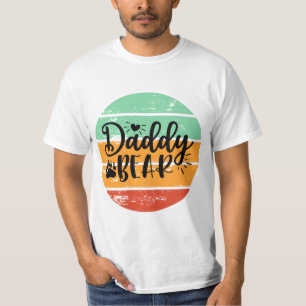 Retro pappa Bear T Shirt