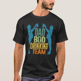 Retro Pappa Kroppsdryckeslag, Rolig Pappa För Män, T Shirt