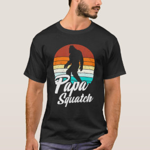 Retro Pappa Squatch Yeti Vintage 1 T Shirt