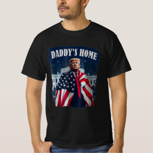Retro Pappor Home 2024 Trump Ta Amerika tillbaka T Shirt