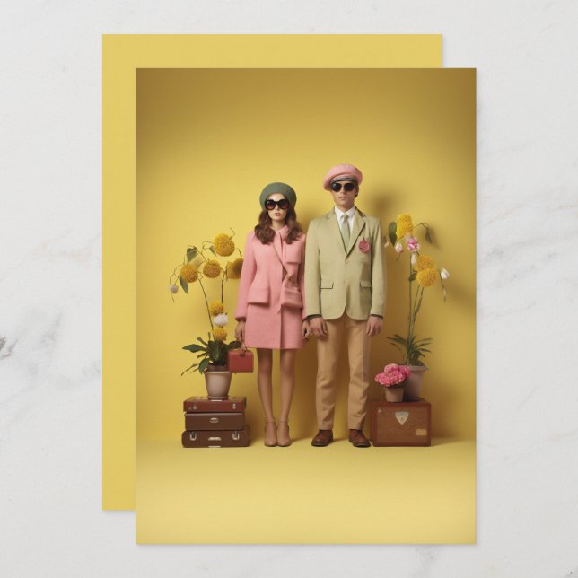 Retro par (Fram/baksida)