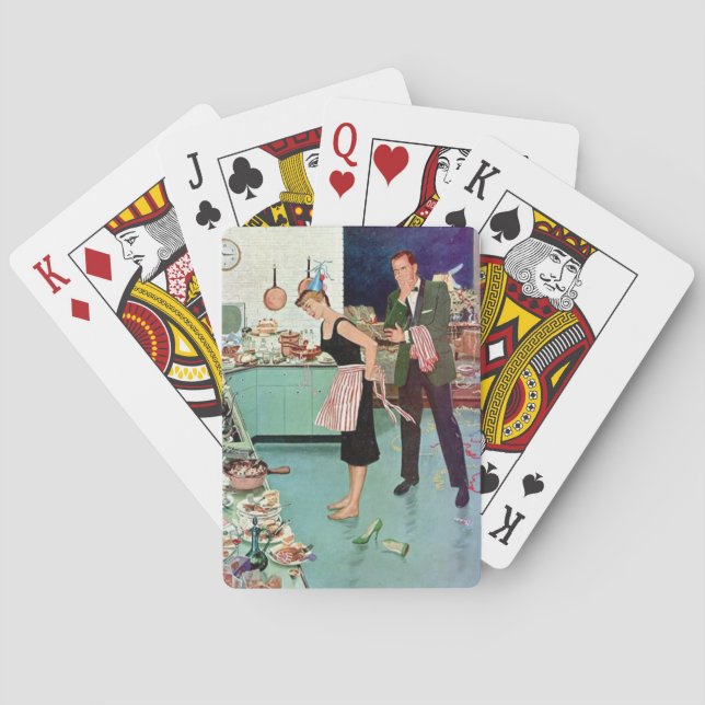 Retro par efter Party Kortlek (Baksidan)