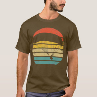 Retro Paragliding Pilot Gift I Vintage Para Glider T Shirt