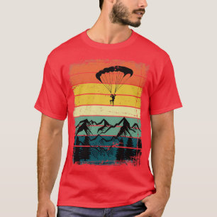 Retro Paragliding T Shirt