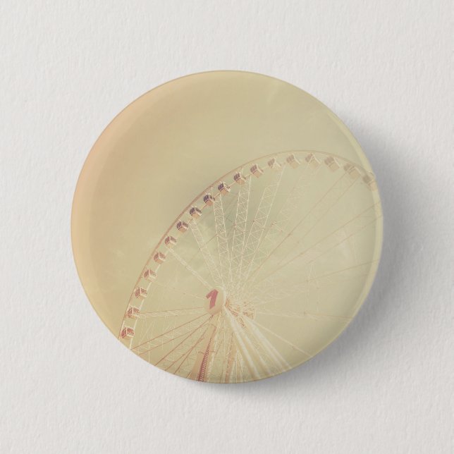 Retro pariserhjul knapp (Framsida)