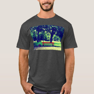 Retro Park Bench T Shirt