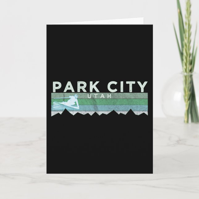 Retro Park City  Kort (Framsida)
