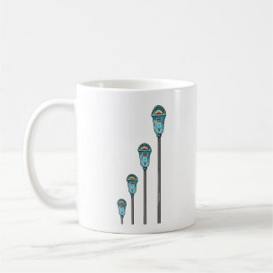 Retro parkeringsskylt kaffemugg