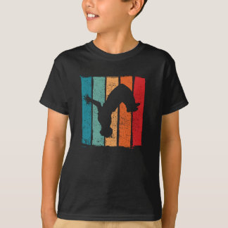 Retro Parkour Freerunner Sport T Shirt