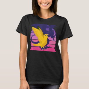 Retro Parrot I Dragon I Screaming Queen of Bavaria T Shirt