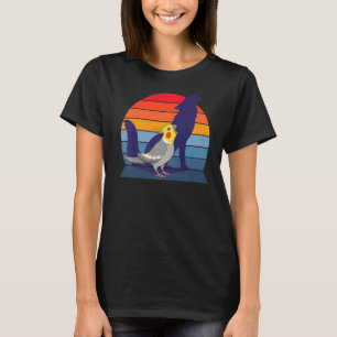 Retro Parrot I Howling Varg I Screaming Cockatiel T Shirt