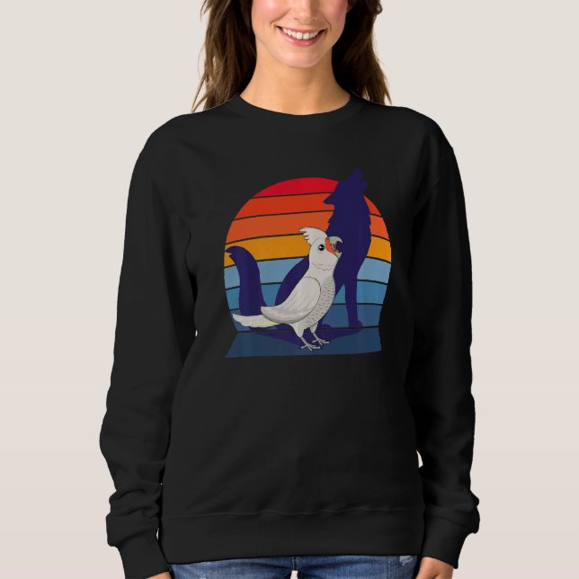 Retro Parrot I Howling Varg I Screaming Goffins C T Shirt (Framsida)