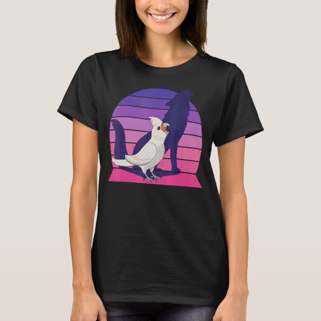 Retro Parrot I Howling Varg I Screaming Goffins C T Shirt (Framsida)