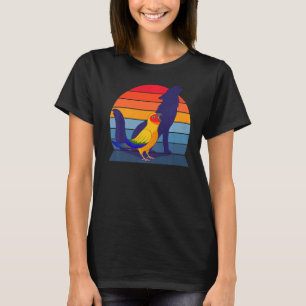 Retro Parrot I Howling Varg I Screaming Sol Conure T Shirt