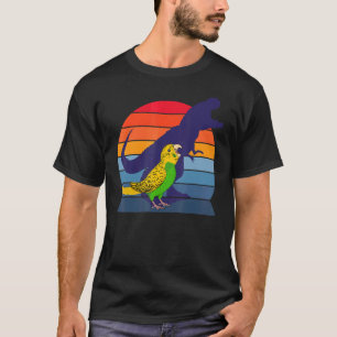 Retro Parrot I Tyrannosaurus Rex I Screaming Yello T Shirt