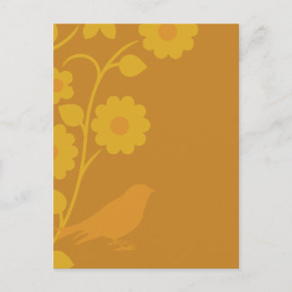 Retro Partridge Vykort