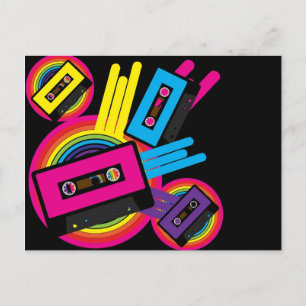 Retro Party Design Vykort