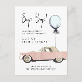 Retro-Party Parad kör i rakabilli vilken ålder som Vykort