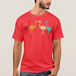 Retro påstås ha Ostrich T Shirt