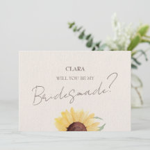 Retro Pastel Färg Daisy Bröllop Bridesmade gjord