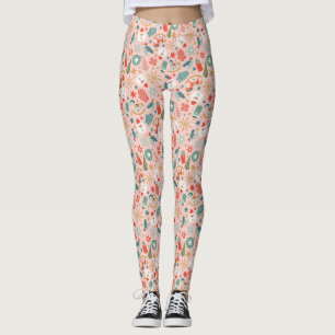 Retro Pastel-jul Leggings