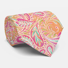 Retro Pastel Rosa Paisley Mönster Slips