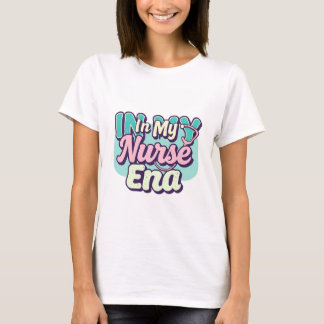 Retro Pastell “I Min SjuksköterskeEra T Shirt